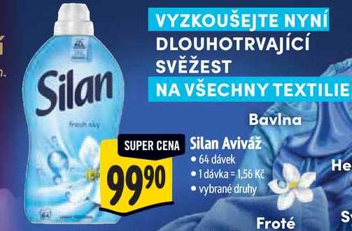 Silan Aviváž, 64 dávek