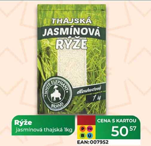 Rýže jasmínová thajská 1kg