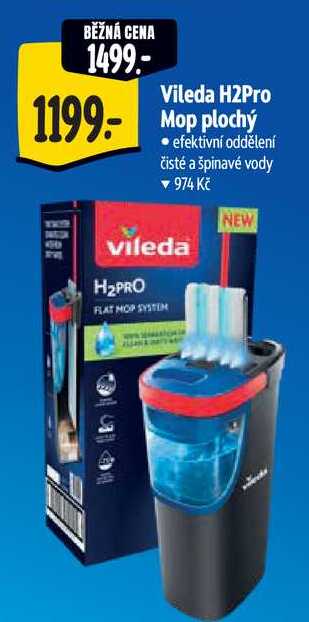 Vileda H2Pro Mop plochý