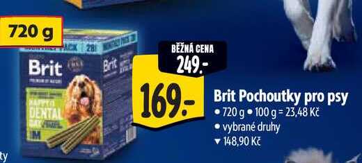 Brit Pochoutky pro psy, 720 g 