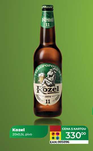 Kozel 20x0,5L pivo