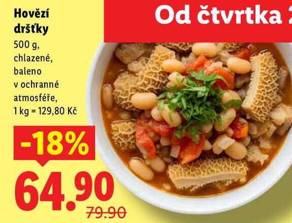 Hovězí dršťky, 500 g
