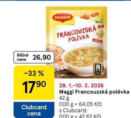 Maggi Francouzská polévka, 42 g 
