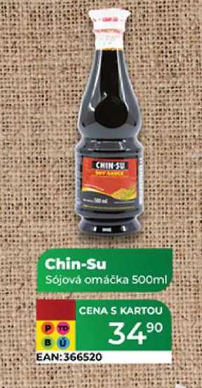 Chin-Su Sójová omáčka 500ml  
