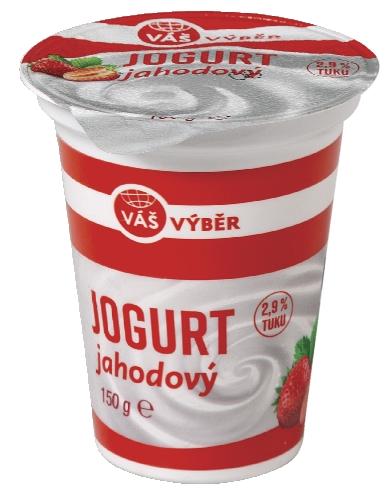 VÁŠ VÝBĚR Ochucený jogurt, 150 g