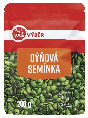 VÁŠ VÝBĚR Dýňová semínka, 200 g