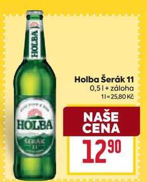 Holba šerák 11 0,5l