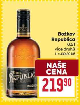 Božkov Republica 0,5l
