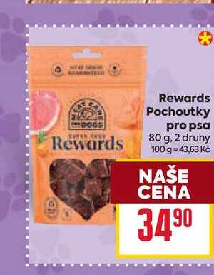 Rewards Pochoutky pro psa 80 g