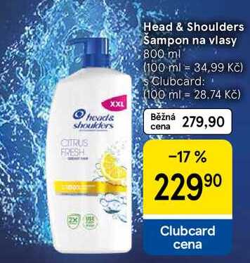 Head & Shoulders Sampon na vlasy, 800 ml