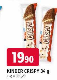 KINDER CRISPY 34 g 