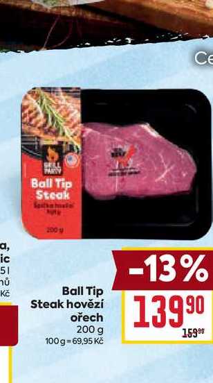 Ball Tip Steak hovězí ořech 200 g 