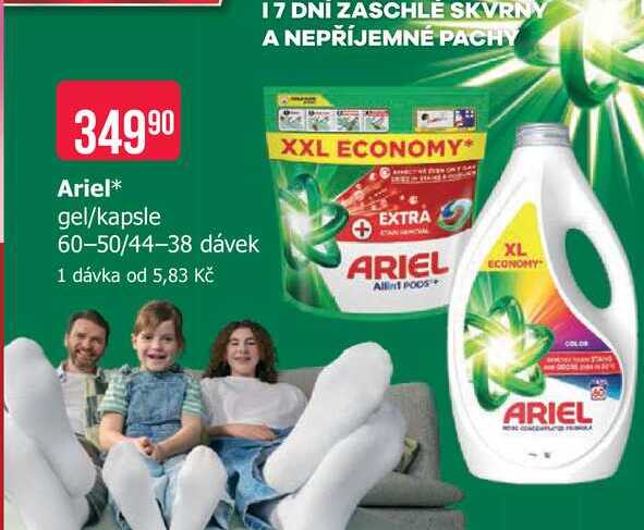 Ariel kapsle 44-38 dávek