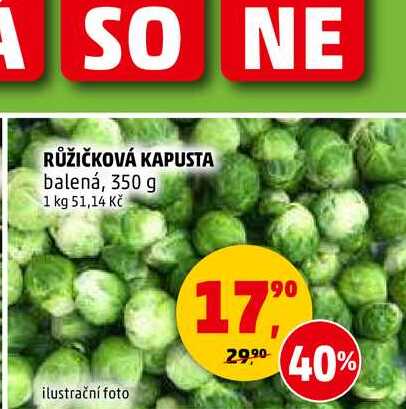 RŮŽIČKOVÁ KAPUSTA, 350 g