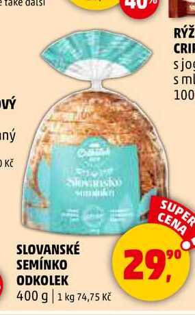 SLOVANSKÉ SEMÍNKO ODKOLEK, 400 g