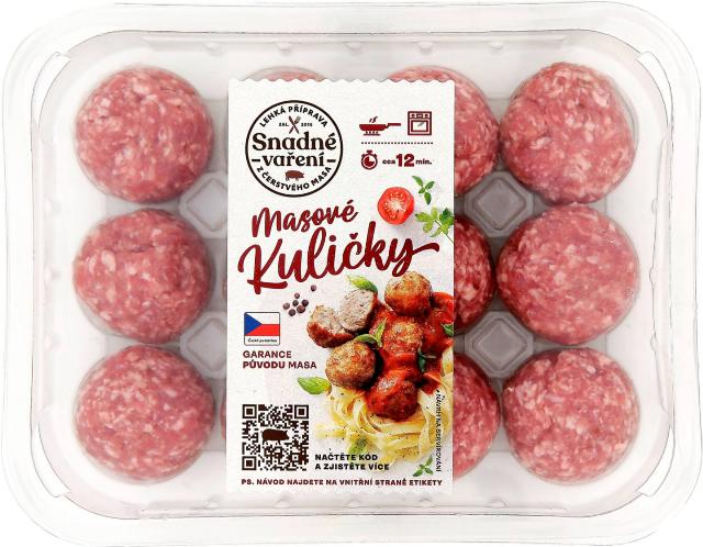 Snadné vaření Masové kuličky