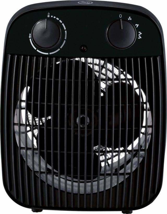 Switch On Horkovzdušný ohřívač černý