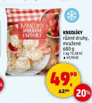 KNEDLÍKY, 680 g 