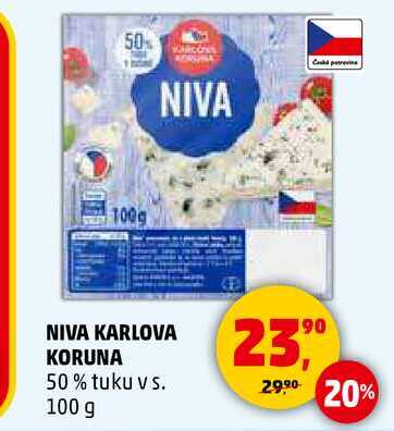 NIVA KARLOVA KORUNA, 100 g 