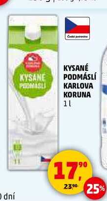 KYSANÉ PODMÁSLÍ KARLOVA KORUNA, 1 l