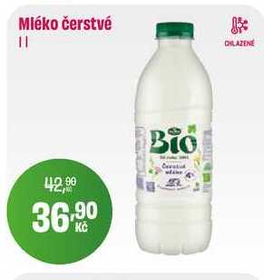 Mléko čerstvé 1l