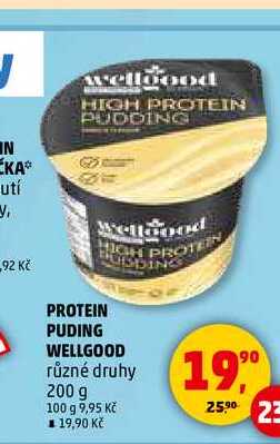 PROTEIN PUDDING WELLGOOD, 200 g 