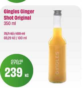 Gingles Ginger Shot Original 350 ml 