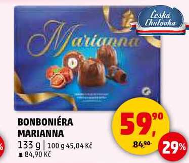 BONBONIÉRA MARIANNA, 133 g 