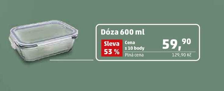Dóza 600 ml