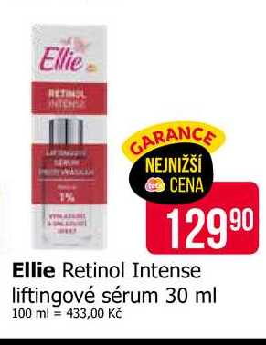 Ellie Retinol Intense liftingové sérum 30 ml