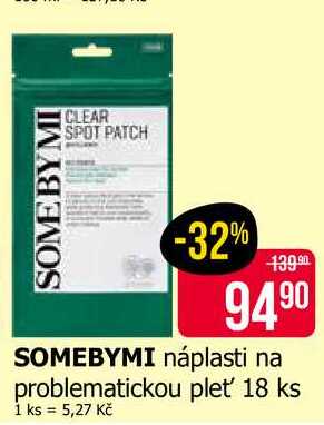 SOMEBYMI náplasti na problematickou pleť 18 ks 