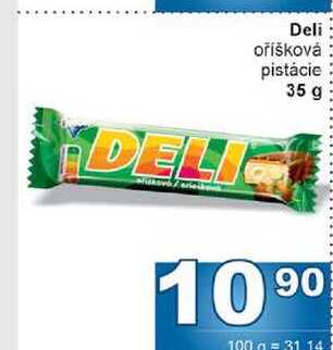 Deli oříšková pistácie 35 g