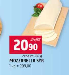 MOZZARELLA SÝR 100g