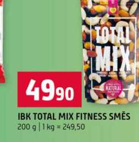 IBK TOTAL MIX FITNESS SMĚS 200 g
