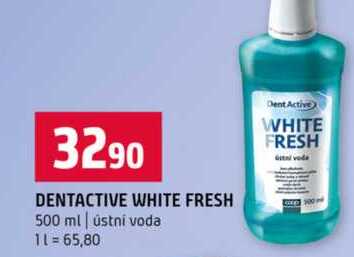 DENTACTIVE WHITE FRESH 500 ml ústní voda