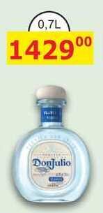 Don Julio Tequila Blanco 0,7l 38%

