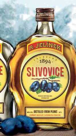R. JELÍNEK Slivovice Zlatá 45% 0,7l