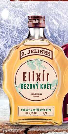 R. JELÍNEK Elixír z bezového květu 0,7l 14,7%