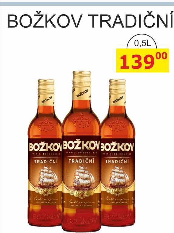 Božkov Tradiční 0,5l 0.5L