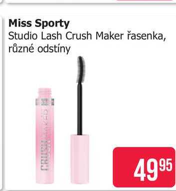 Miss Sporty Studio Lash Crush Maker řasenka