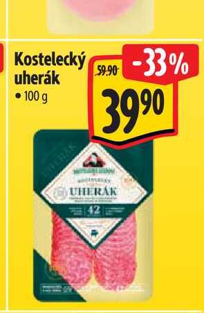 Kostelecký uherák 100 g