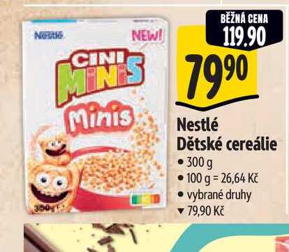 Nestlé Dětské cereálie 300 g
