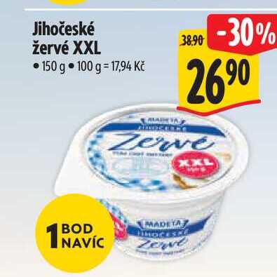 Jihočeské žervé XXL 150 g
