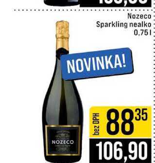Nozeco Sparkling nealko 0,75l