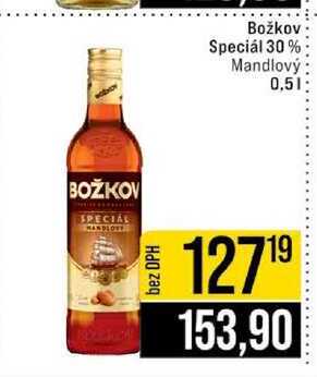 Božkov Speciál 30% Mandlový 0.5l