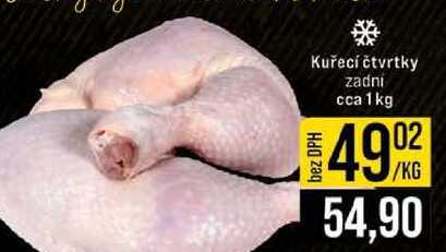 Kuřecí čtvrtky zadni 1kg 