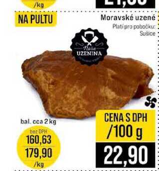 Moravské uzené 100g