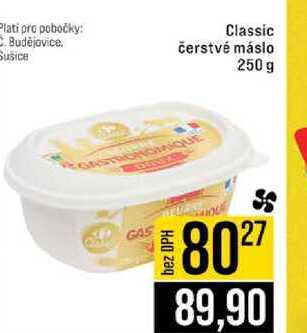 Classic čerstvé máslo 250 g