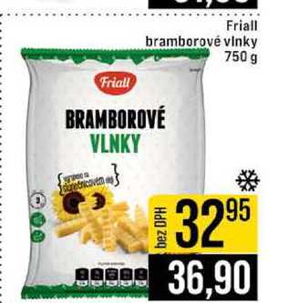 Friall bramborové vinky 750 g