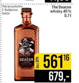 The Deacon whisky 40% 0.7l